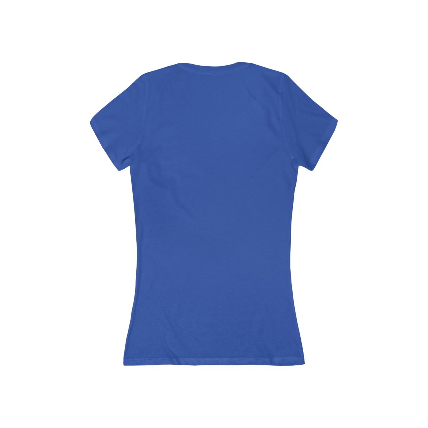 SILVER Without Regrets, short sleeve deep v-neck t-shirt, for women embracing silver and gray hair